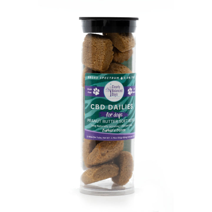 CBD Dailies: Peanut Butter Soft Bites for Dogs