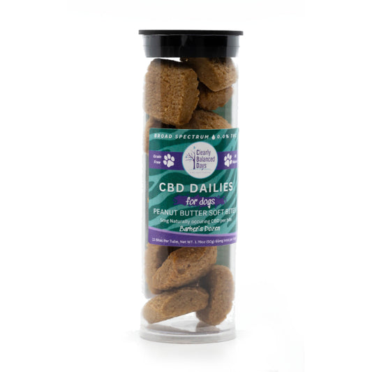 CBD Dailies: Peanut Butter Soft Bites for Dogs