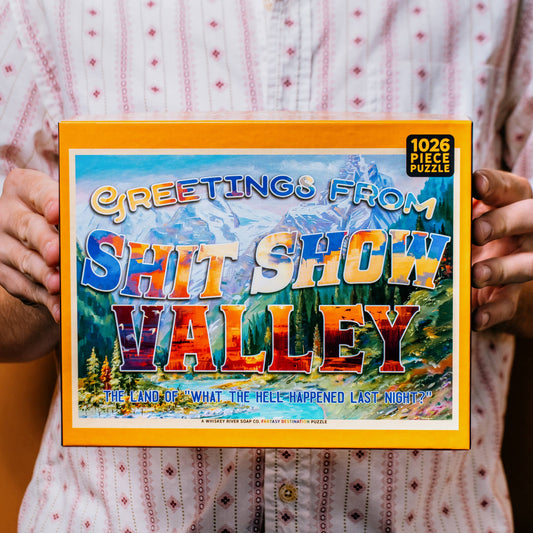 Greetings from Shit Show Valley | Funny Puzzle